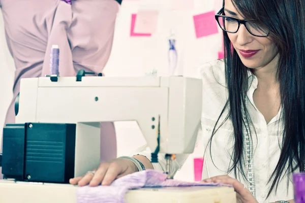 Stilista di moda di lavoro — Foto Stock