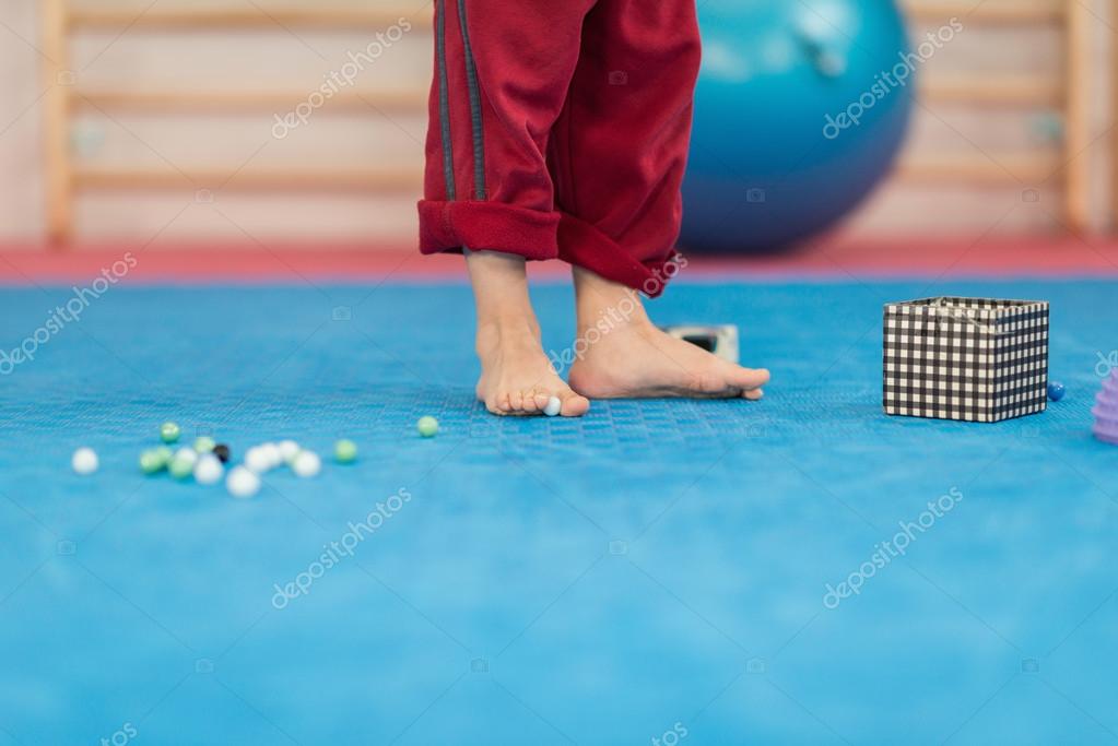 Flat feet physical therapy — Stock Photo © microgen #115991890 - Main Image
