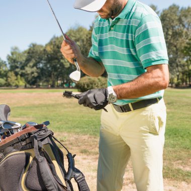 Golfçü temizlik kulübü