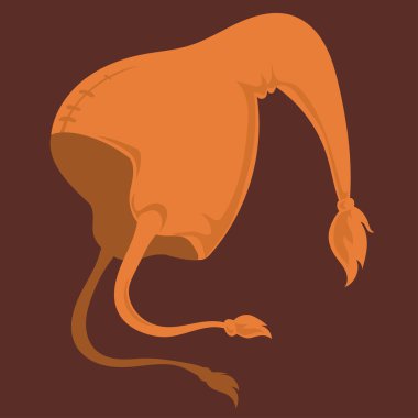 Sıcak kış şapka vektör çizim