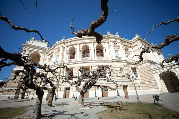 Odessa Ukraine April 2021 Odessa Opera Och Balettteater Byggd 1887 — Stockfoto