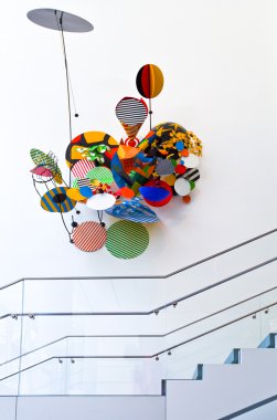 New York manzarası ve insanlar