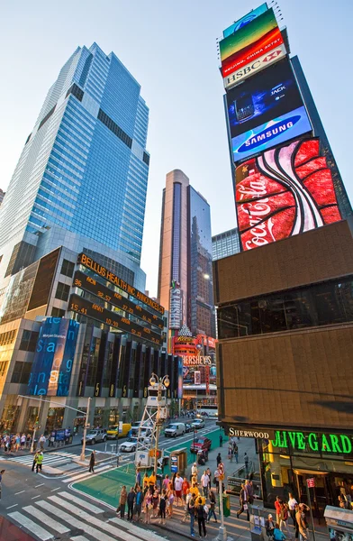 New York åsikter och människor — Stockfoto