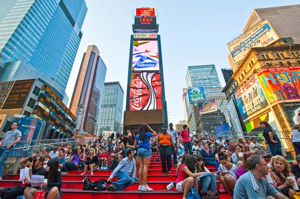 Vistas y personas de Nueva York — Foto de Stock