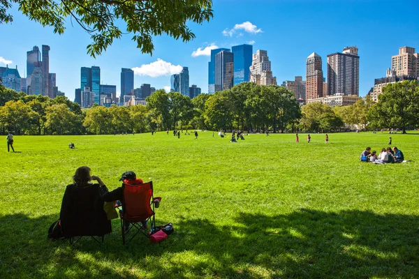 New York åsikter och människor — Stockfoto