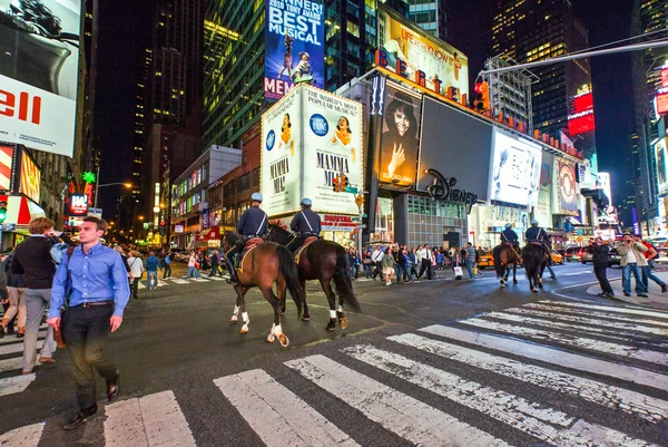 Výhled na New York a lidé — Stock fotografie