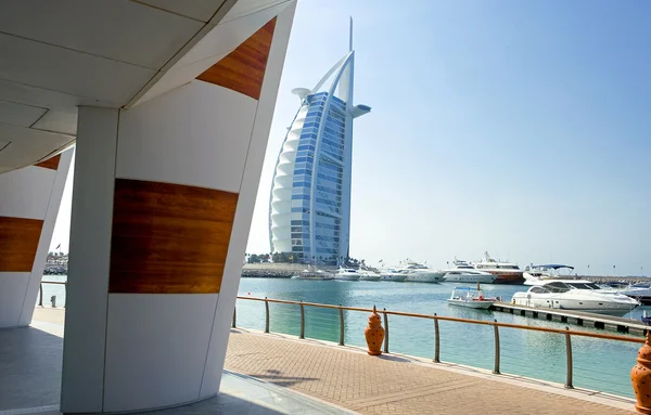 Архитектурные памятники Дубая — стоковое фото