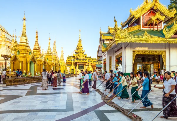 Myanmar de religiösa platserna — Stockfoto