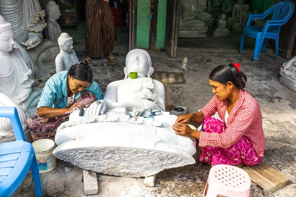 Myanmar Los lugares religiosos — Foto de Stock