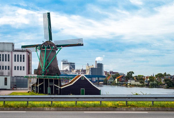 Амстердам и окрестности — стоковое фото