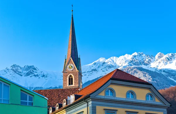 W miejscach Innsbruck — Zdjęcie stockowe