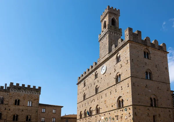 Itálie Volterra Palác Dei Priori — Stock fotografie