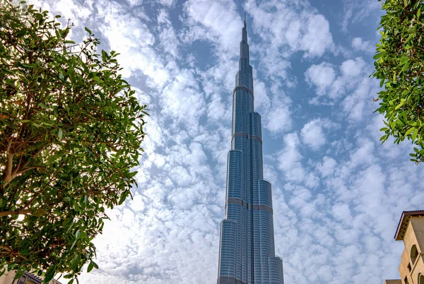 Dubai Emirados Árabes Unidos Maio 2018 Vista Para Cima Torre — Fotografia de Stock