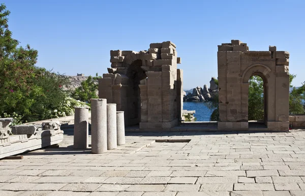 Aswan tapınaklar — Stok fotoğraf