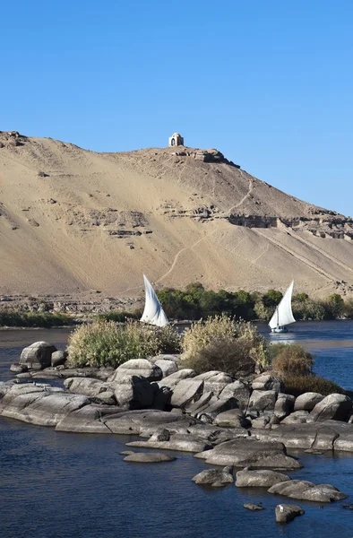 Aswan Nil Nehri — Stok fotoğraf
