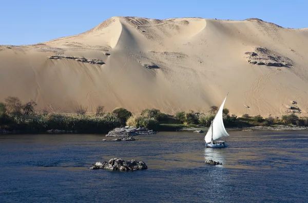 Aswan Nil Nehri — Stok fotoğraf