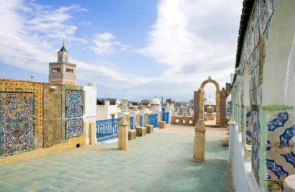 Tunísia casas antigas — Fotografia de Stock