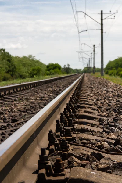A vasúti és a működés — Stock Fotó