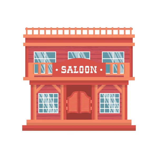 Western saloon doors — Stock Vector