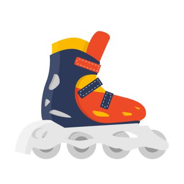 Roller Skate izole vektör