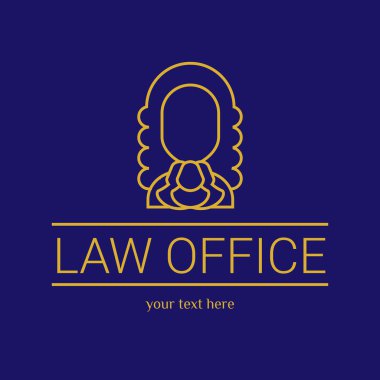 Law office logo . clipart