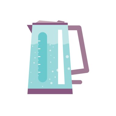 elektrikli su ısıtıcısı illüstrasyon.