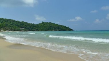 Güzel Maldivler ada okyanus ile