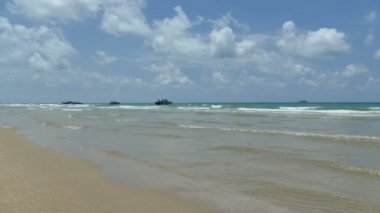 Güzel Maldivler ada okyanus ile