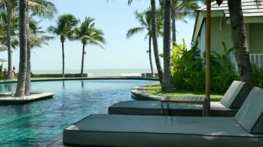 Otelde yüzme havuzu