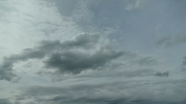A kék ég felhők — Stock videók