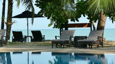 Otelde yüzme havuzu