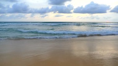 Plaj ve deniz on Sunset