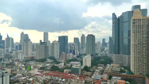 Bangkok città in Thailandia durante il giorno — Video Stock