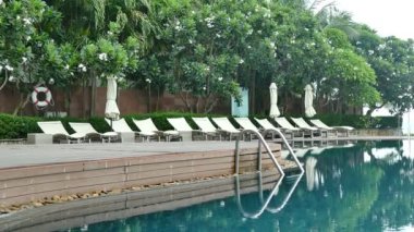 Otelde yüzme havuzu