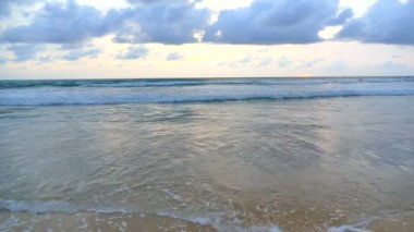 Plaj ve deniz on Sunset