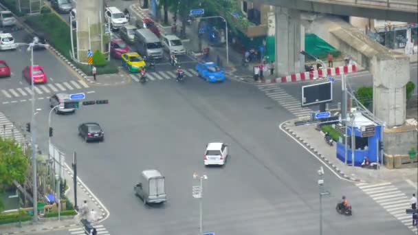 Bangkok cidade na Tailândia durante o dia — Vídeo de Stock