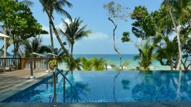 Otelde yüzme havuzu