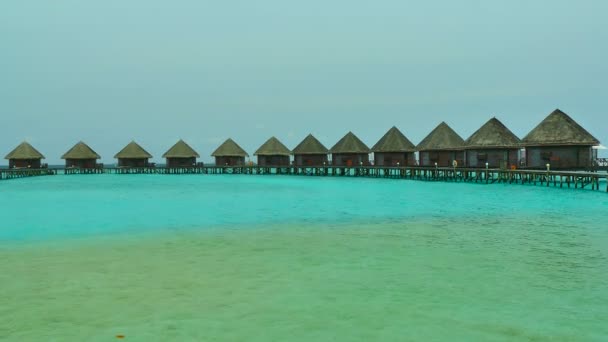 Pięknej wyspie Maldives Ocean — Wideo stockowe