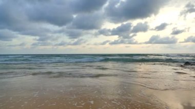 Plaj ve deniz on Sunset