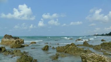 Güzel Maldivler ada okyanus ile