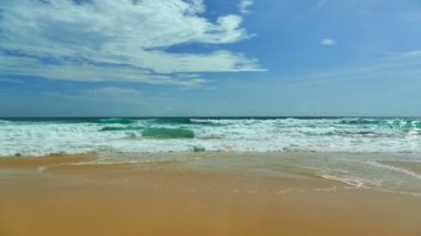 Güzel Maldivler ada okyanus ile