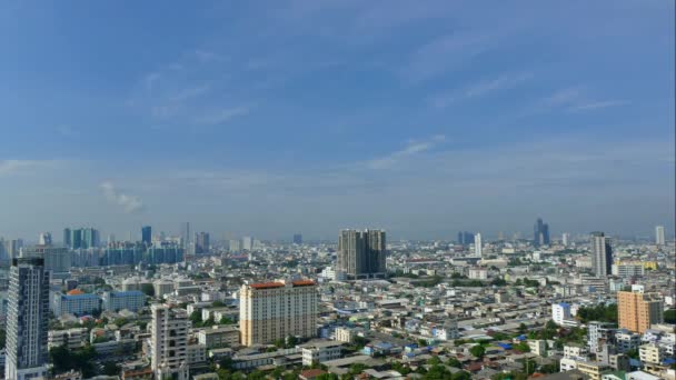 Bangkok ville en Thaïlande pendant la journée — Video