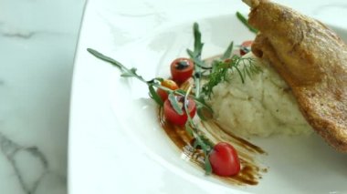  püre patates plaka ile tavuk