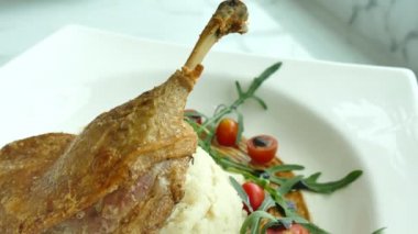  püre patates plaka ile tavuk