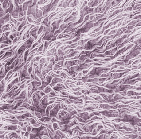 Close-up pink fur texture — Stock Photo, Image