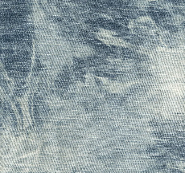 Mavi ve beyaz kot doku — Stok fotoğraf