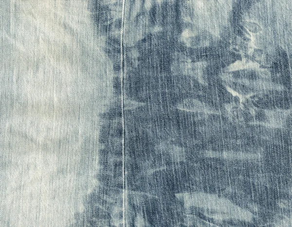 Textura de jeans azul e branco — Fotografia de Stock