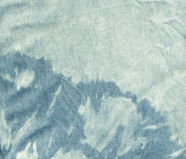 Blue and white jeans texture — Stok Foto