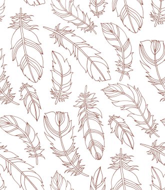 Anahat tüyler desen