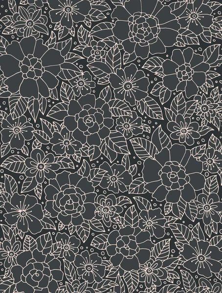 Beau motif floral — Image vectorielle